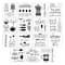 Coffee & Wine Stencils by Craft Smart®, 12" x 12"